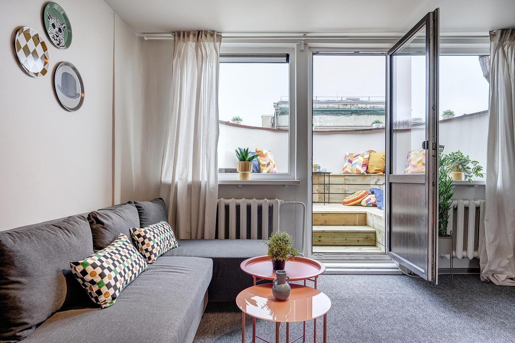 Funky Penthouse City Center Kaunas Ngoại thất bức ảnh